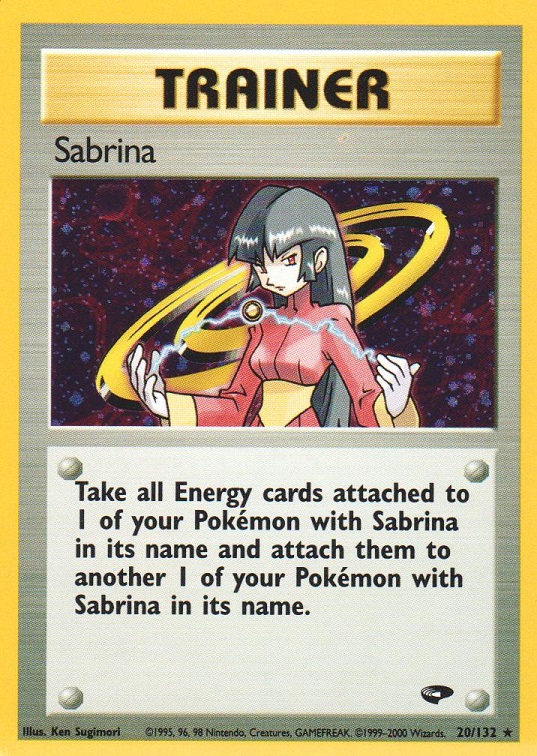 Sabrina - 20/132 - Holo Rare - Unlimited Edition